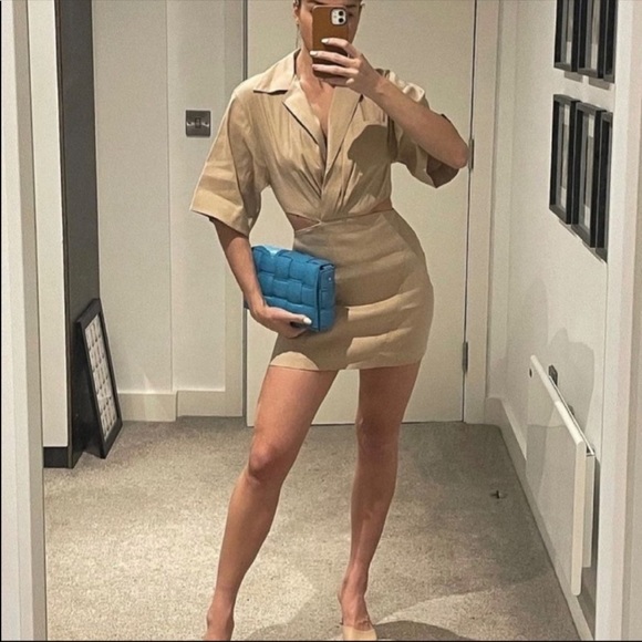 Nwt zara cut out mini dress - Picture 3 of 5